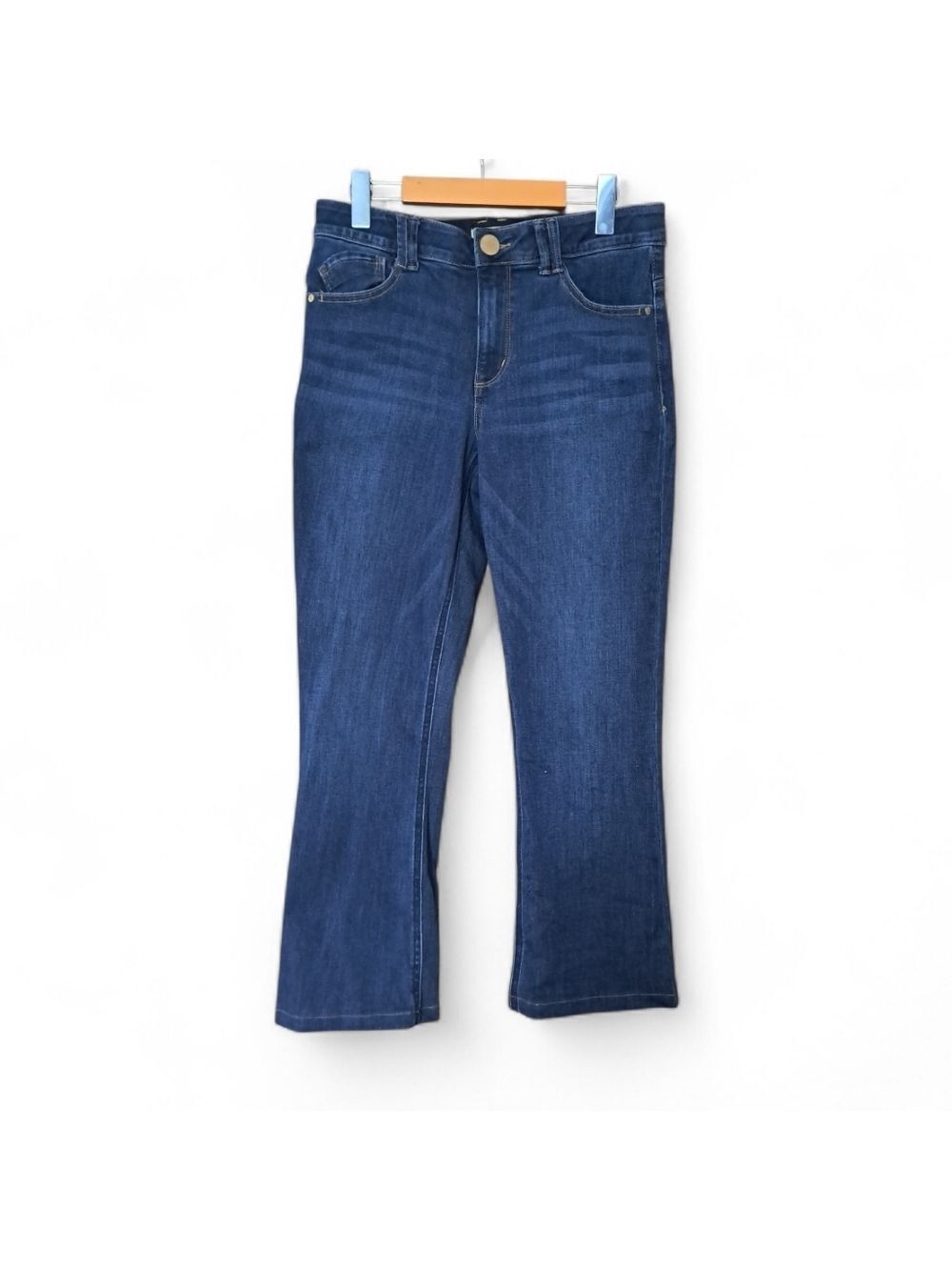 Democracy Dark Wash Bootcut Jeans | Ab Solution Technology | Size 8